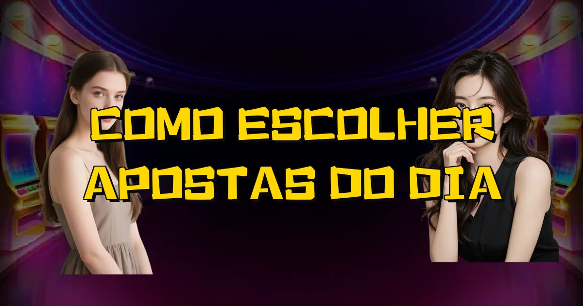 Como Escolher Apostas Do Dia Oficial